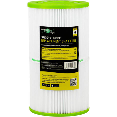 Filtre Filter Logic SFL30-5-10OBE - Cartouche Spa et Jacuzzi compatible Pleatco PWK30 Darlly SC712 (1/5)