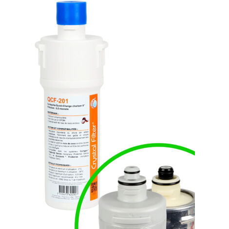 Cartouche Crystal Filter® QCF-201 compatible Culligan® Preferred Series 150 (1/5)
