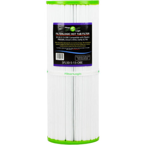 Filterlogic SFL50-5-13OBE 2 Filtri Acqua Per Spa E Idromassaggio – Compatibili Con Pleatco PRB50-IN, Unicel C-4950, Darlly SC706 - 2
