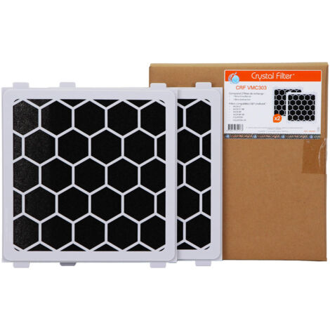 Filtre à air Crystal Filter® compatible VMC S&P Unelvent® AKOR ST / ST HR (lot de 2)