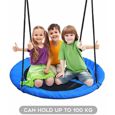 Heavy Duty Kid Nest Swing Seat Set Large Strong Swing Chair Indoor Outdoor 100cm