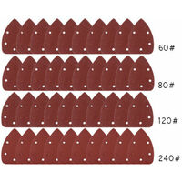 40Pcs 40/60/80/120 Grit Mouse Sanding Sheets Sander Pads Set For Black &  Decker 140mm Palm Sander Accessories - AliExpress
