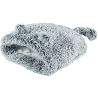 Pet Cat Dog Nest Bed Puppy Self-Warming Kitty Sack Winter Sleeping Bag - Small 20"