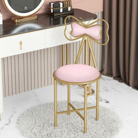 Dressing Table Chair Vanity Stool Piano Dining Chairs Bedroom Room Butterfly High Back