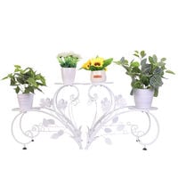 Romantic Tall Plant Stand Art Flower Potted Holder Rack Planter Supports Shelf