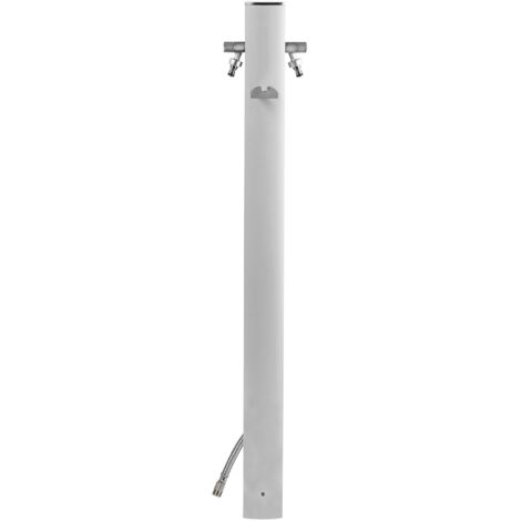 Aquapoint Totem Unterirdischer weißer Gartensäulenbrunnen (1/4)