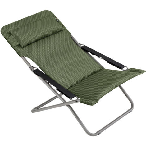 TRANSABED LaFuma LFM2829 Liegestuhl in Olive/Titan (1/3)