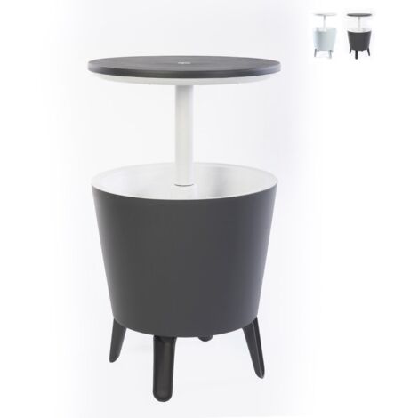 Keter Couchtisch aus COOL BAR grauem Kunstharz