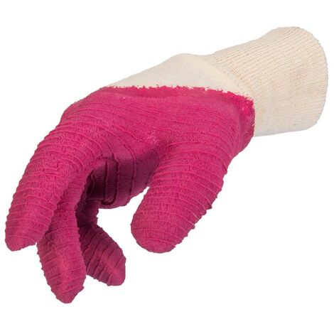 Stocker Handschuhe für Rosen mis. 9/M rosa