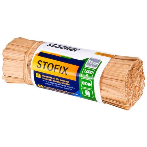 Stocker Gewickelter Stofix-Fülldraht flach 10 cm - 1000 Stk