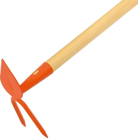 Stocker Zweizack herzförmige Hacke mit Stiel
