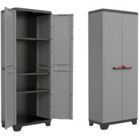 Keter Stilo Alto 3 verstellbare Regale – ISTA 6 – 68 x 39 x 173 H