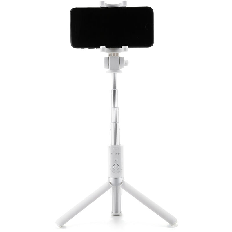 Trépied de table léger pour iPhone avec support de téléphone/télécommande  Bluetooth/support GoPro, trépied de 106,7 cm pour téléphone