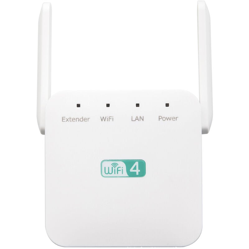 Répéteur wifi blanc sans fil 300 mbps extension longue portée routeur  amplificateur point d'accès pour booster de signal