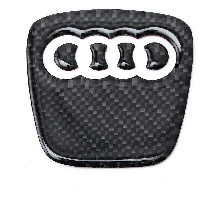 Garniture de couverture d'anneau de volant de voiture en alliage  d'aluminium pour Audi A1