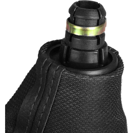 Pommeau De Levier De Vitesse Pour Renault Clio 4 (2012-2019) - ABS Et Cuir écologique, Noir