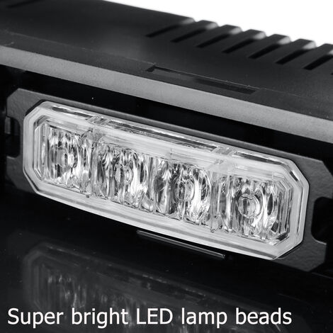 Lot De 2 Paquet 4-en-1 LED Lampe Stroboscopique Clignotant Avertissement  Strobe Flash Lights Neuf - Équipement auto