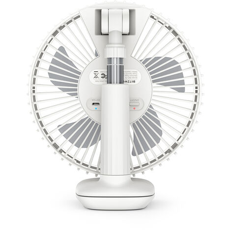 Mini ventilateur de bureau Rafraichisseur table BW-F4 1800mAh 5W