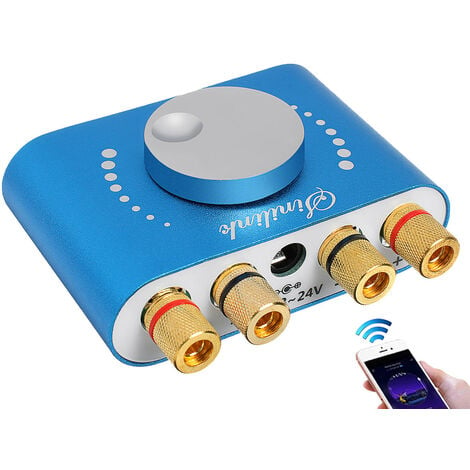 Amplificateur Numérique Bluetooth 5.0, Puissance Audio Stéréo Hifi