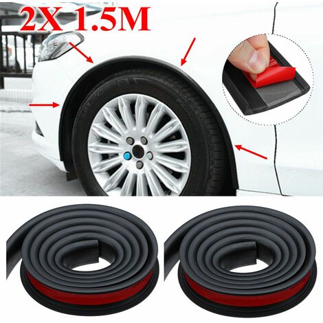 Acheter 8M/Roll voiture style véhicule roue jantes protecteurs décor bande  pneu garde ligne caoutchouc moulage garniture