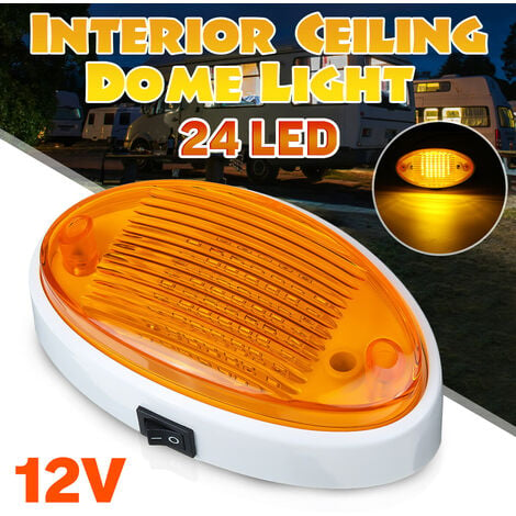 1pc 12-24V LED Projecteur Liseuse RV Intérieur LED Éclairage Avec