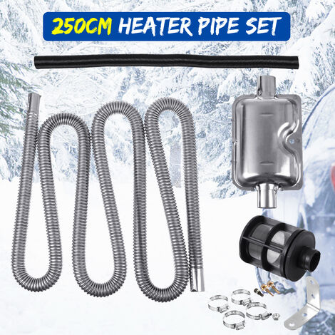Accessoires de chauffage auxiliaire 75 mm - Kit de tuyau en Y - Tuyau de  chauffage de voiture - Tuyau de chauffage de voiture - Sortie d'air chaud 