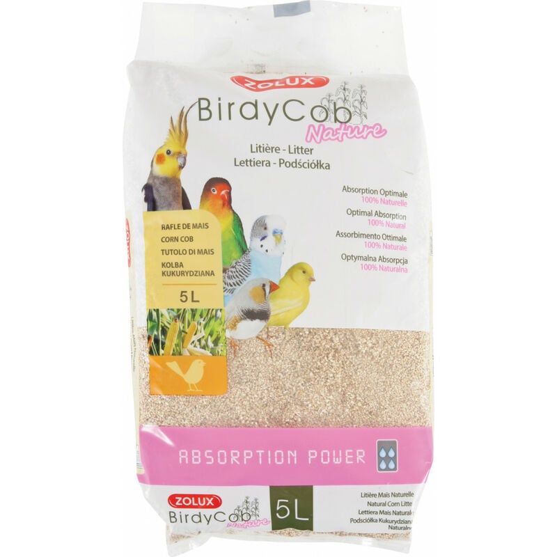 Birdycob nature bird litter 5 litros