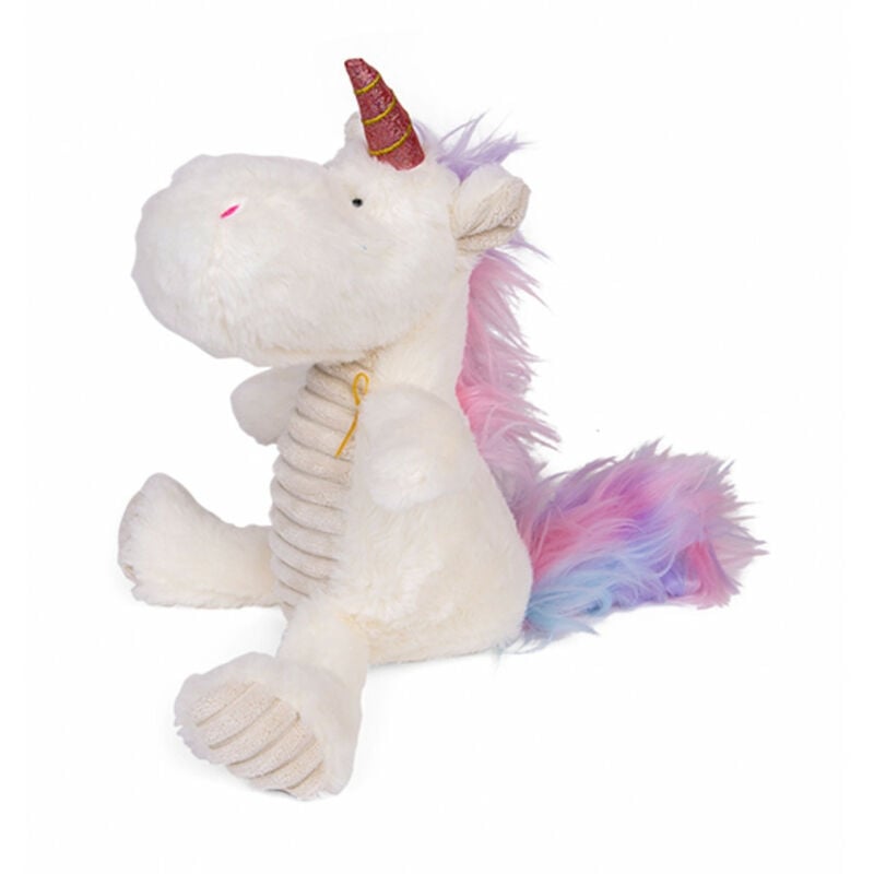 Peluche Dragón Unicornio 35 cm, juguete para perro.