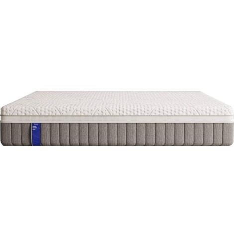 Emma – Matelas hybride 90x190 cm – 25 cm de hauteur – Fermeté 90% – Housse Cooling amovible et lavable – Ressorts ensachés AeroFlex™ (1/3)
