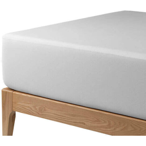 La feuille inférieure protectrice respirante respire pour bébé  Blanc - 60x120 cm