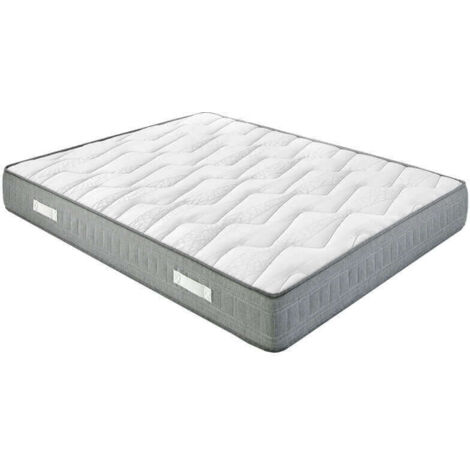 Matelas à ressorts ensachés à ressorts ensachés 22 cm avec visco 105x190 cm (1/3)