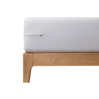 Housse de matelas en coton élastique jusqu'à 25 cm d'épaisseur 120 cm