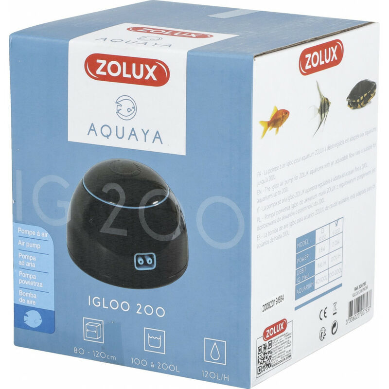 Sauerstoffpumpe Mini Leise Aquarium Oxygen Luftpumpe mit Air Stone und  Silikonschlauch für Fischbecken und Die Nanoaquarien (schwarz) : :  Haustier
