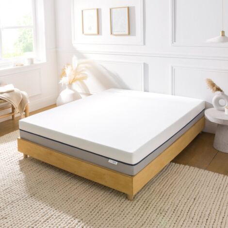 Matelas 90x190 Cm épaisseur 12 Cm - Mousse Moelleuse Et Respirante Pour 2 Personnes - Confort Optimal, Adapté à La Plupart Des Sommiers