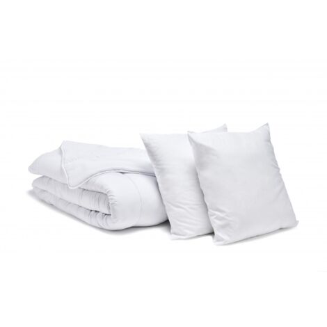 Pack Anti-Acariens Couette 220x240cm + 2 Oreillers 60x60cm