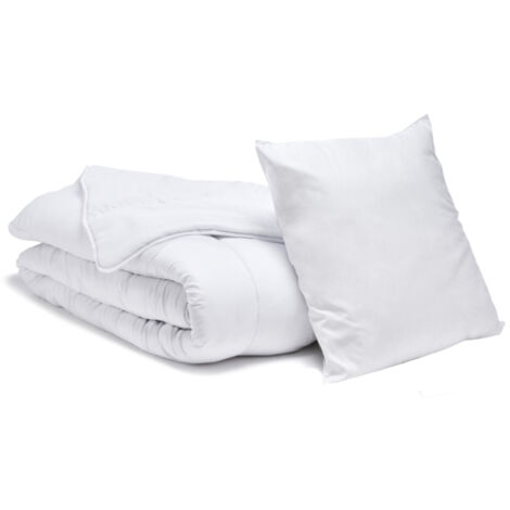 Pack Économique Couette tempérée 140x200cm + 1 Oreiller 60x60cm (1/2)