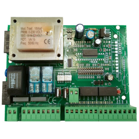 LUTEC AUTUN2R Centralina 230V universale singolo motore con ricevente radio 433Mhz integrata