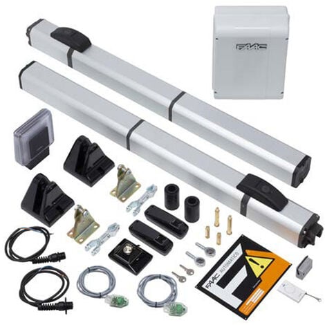 FAAC HYBRID KIT 24V 105683 Automazione Cancello Battenti Idraulico Per 2mt Anta