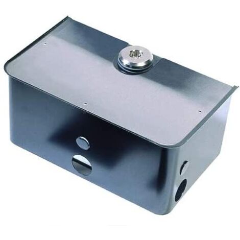 Cassetta portante con coperchio inox e sistema sblocco a leva per motore interrato 770n faac 490065