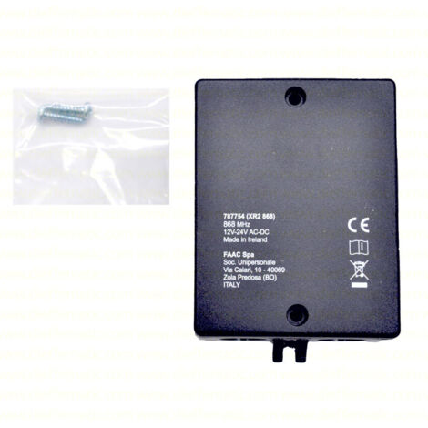 Ricevente Esterna Bicanale Faac Xr2 868 C 787754 Automazione Automatismi Nuovo (1/6)