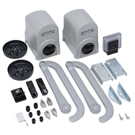 FAAC ENERGY KIT 104575 24v 391 Automazione Cancello Battenti a Bracci Articolati
