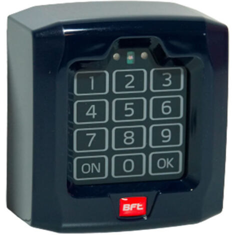 BFT Q.BO TOUCH PULSANTIERA DIGITALE WIRELESS 433MHZ ROLLING CODE 2600834