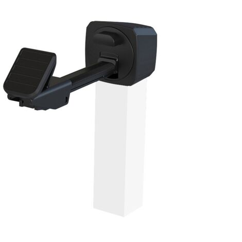 PORTAC Arrêt universel 360° pour portail manuel  Finition: Blanc - Longueur de tube (mm): Longueur de tube (mm) : 250