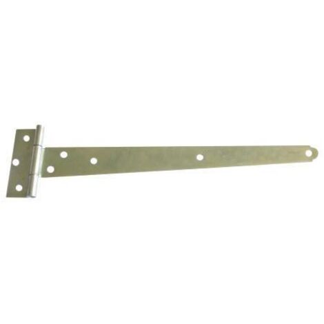 TORBEL Penture anglaise  Longueur (mm): Longueur (mm) : 200 - Finition: Zingué blanc - Epaisseur (mm): Epaisseur (mm) : 2 (1/2)