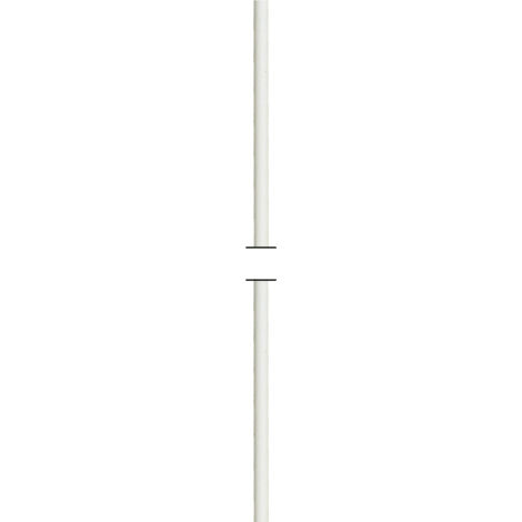 AFBAT Tringle manivelle acier laqué, H.1200 x L.12 x P.12 mm (1/2)