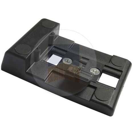 Portac – Sabot composite rectangulaire 40mm avec basculeur cupro-aluminium – Plage réglable 25 à 80mm – Résistant à la corrosion