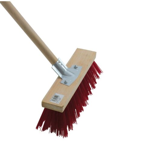 MERMIER Balai de cantonnier 32 cm avec manche bois 1,3 m (1/3)