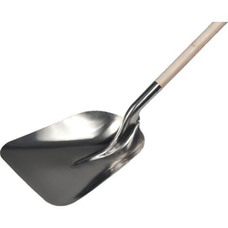 Pelle à neige en aluminium avec manche en bois 130cm - MERMIER - 575133
