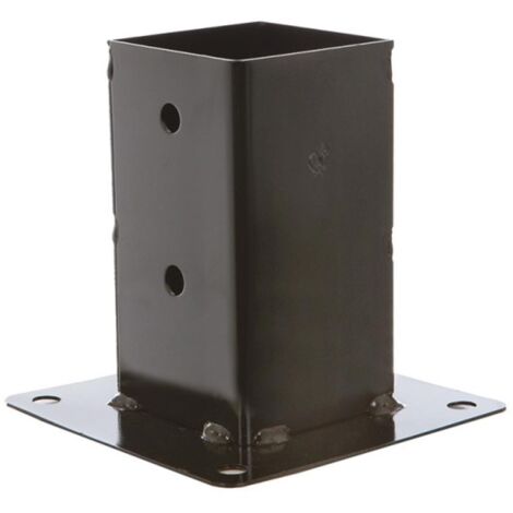 Support de poteau sur platine  Dimension (mm) : 70x70