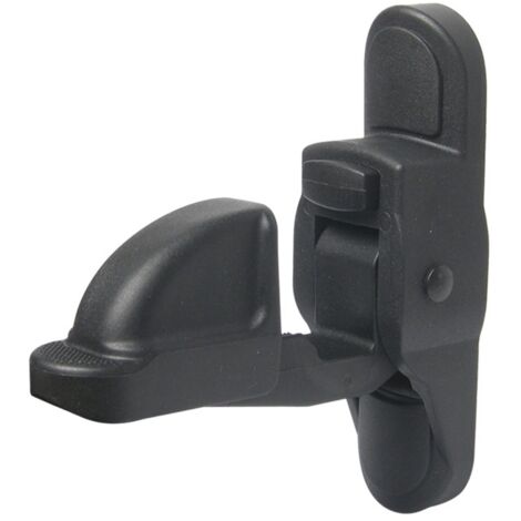Afbat – Arrêt de volet composite auto 6X36 – Réglable de 6 à 36 mm – Finition noire – Amortisseur inoxydable anti-vibration
